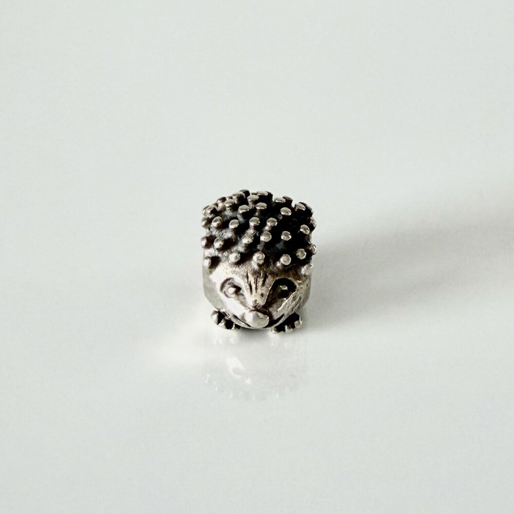 PANDORA Sterling Silver Hedgehog Charm